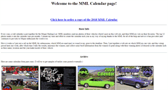 Desktop Screenshot of mmlcalendar.jonsteiger.com
